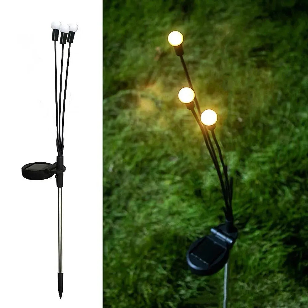 Drie-Head Solar Buitenlamp