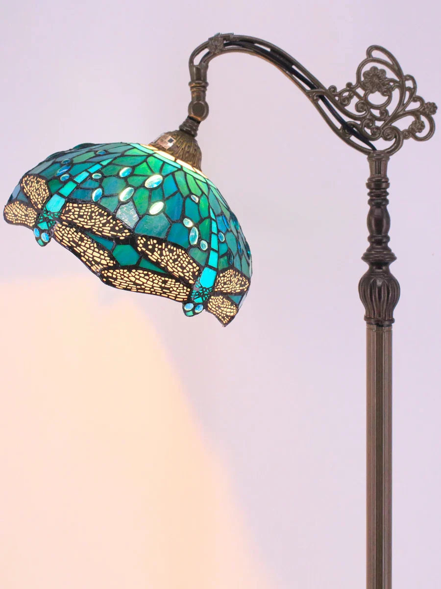 Glass artwork Libelle Floor Lamp